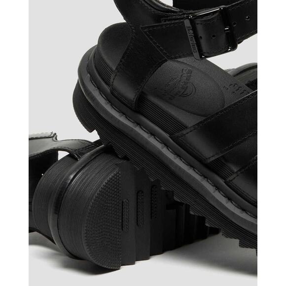 Dr. Martens Blaire Womens Brando Leather Gladiator Sandals - 9 - Picture 4 of 7